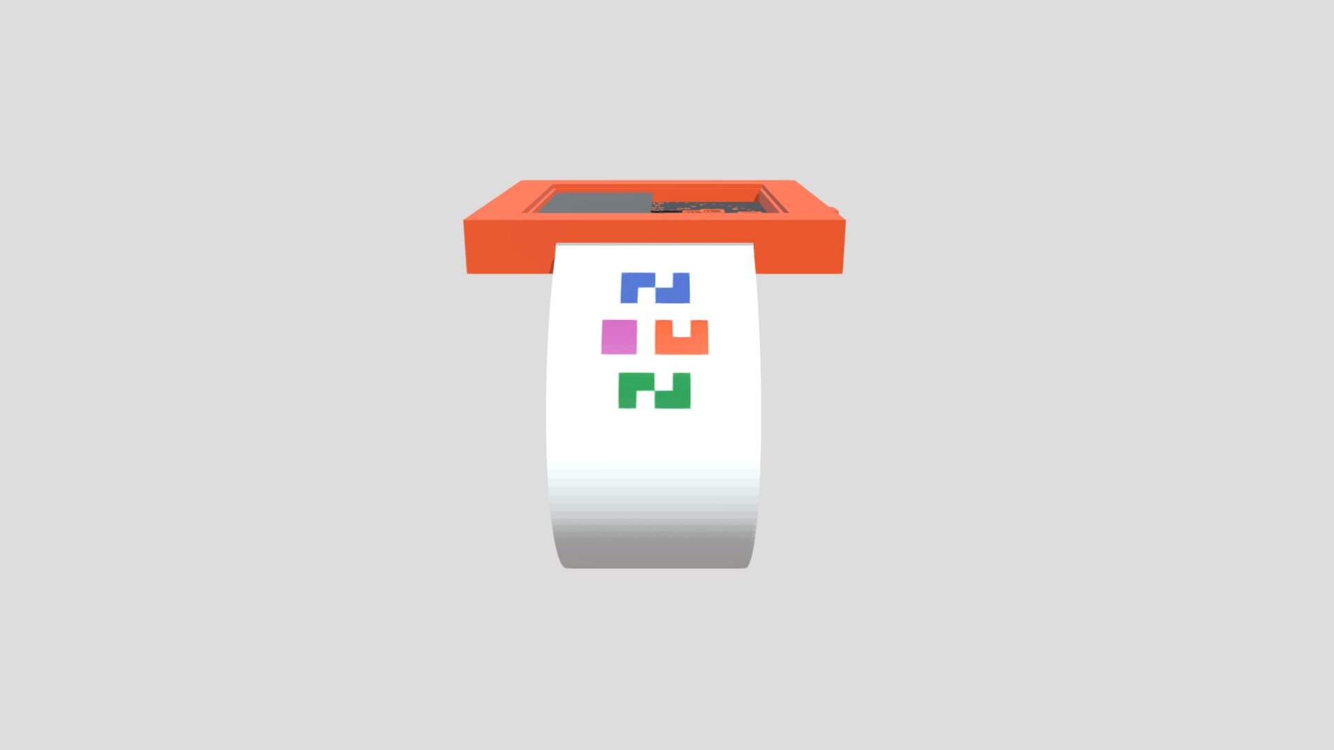 Nouns Watch 3d model