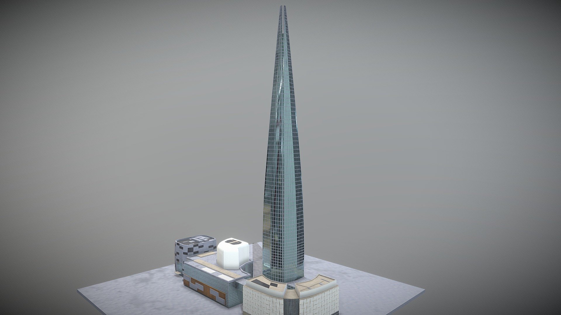 Lotte World Tower 3d model