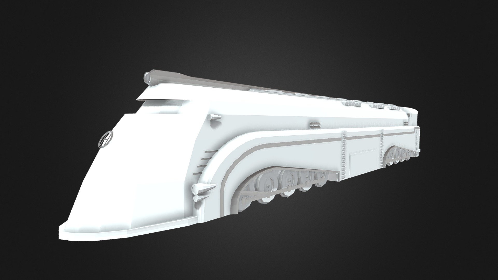 Snowpiercer Engine 3d model