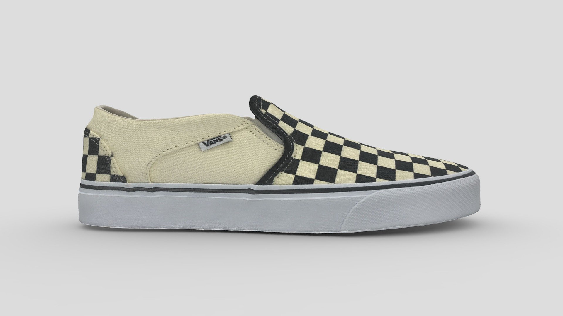 Vans Shoe Slide on 3d model