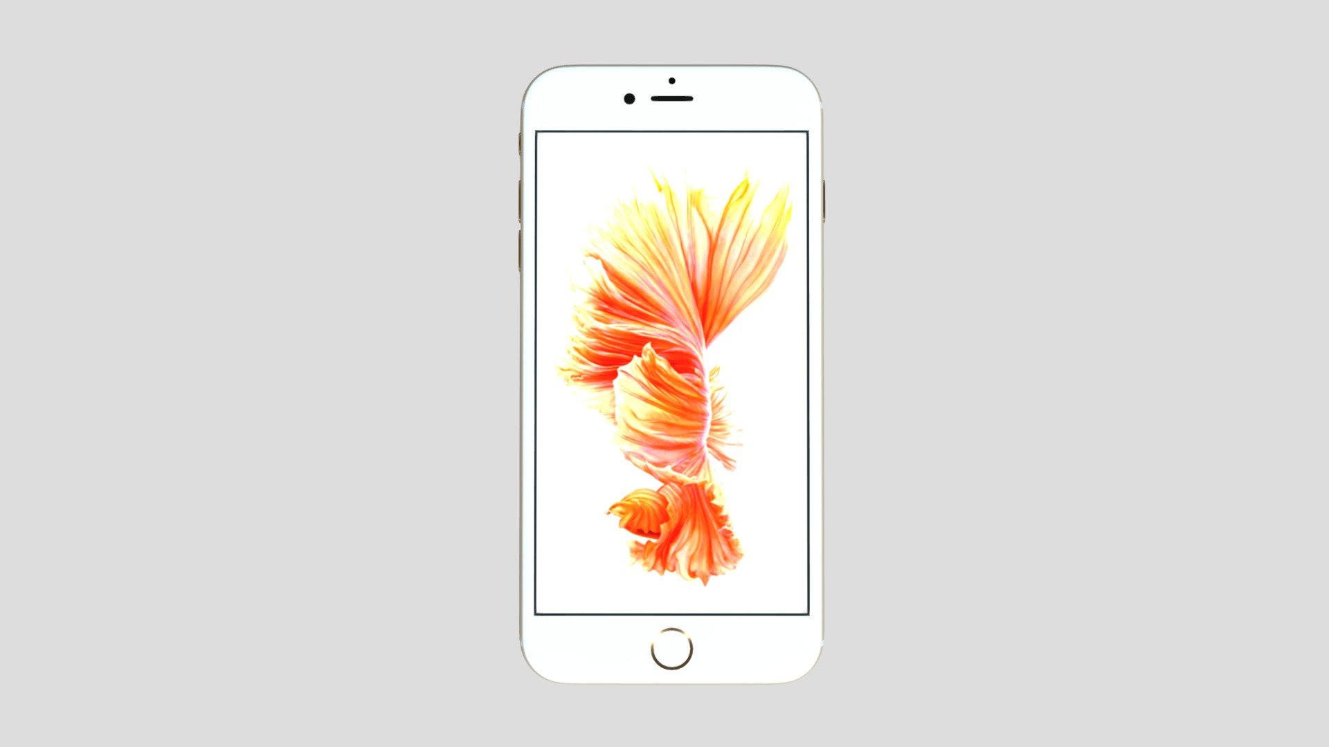 Apple iPhone6s smartphone 3d model