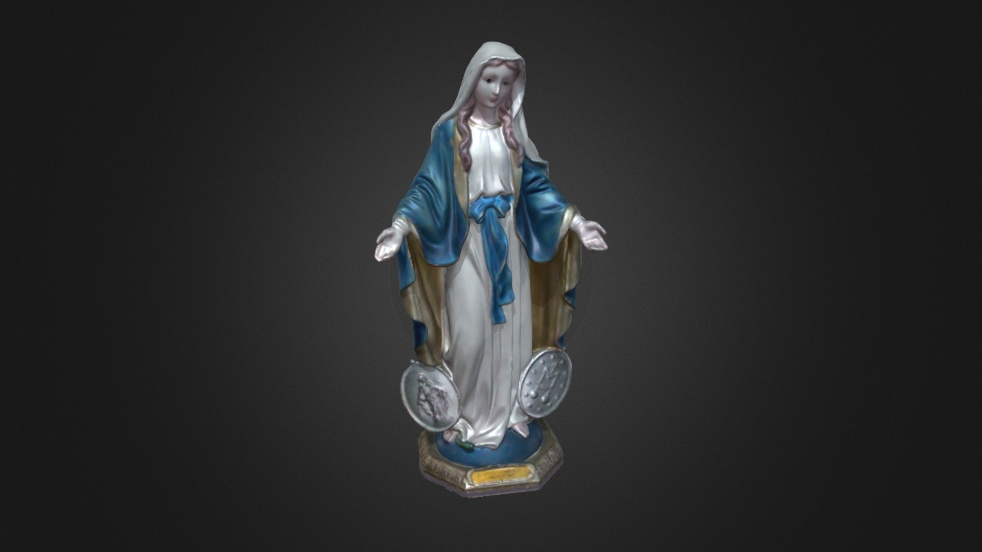 Imagen Religiosa 3d model