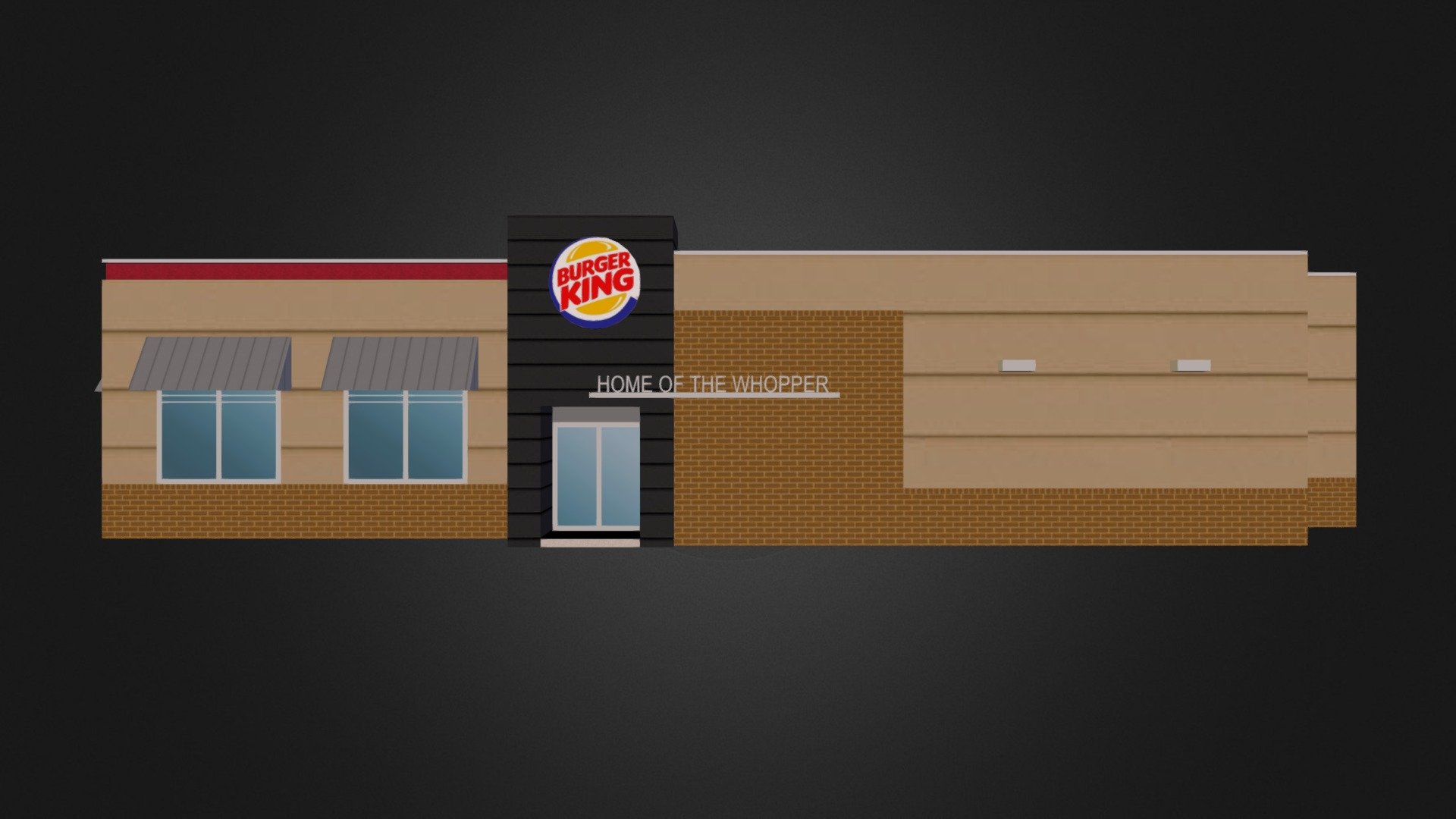 BurgerKing.kmz 3d model