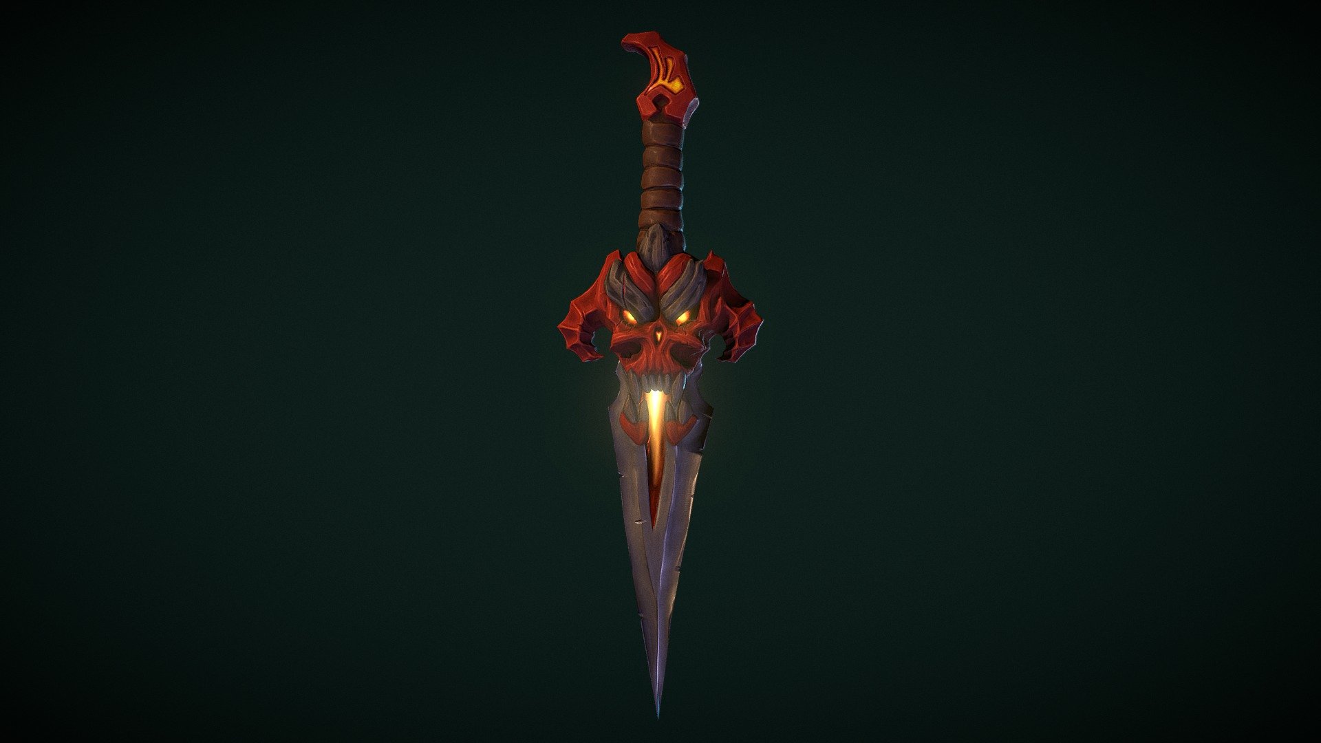 Demon Dagger 3d model