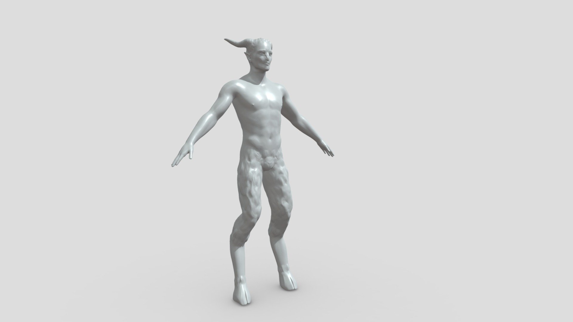 Faun 3d model