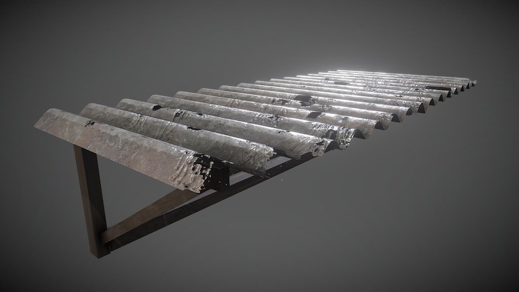 Tin Shade 3d model