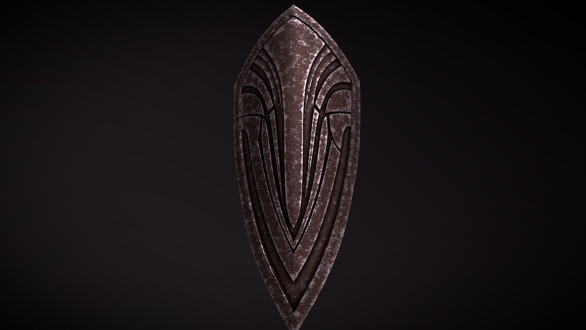 Black Knight Shield 3d model