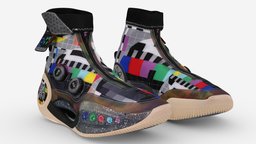 Cyberpunk fashion sneaker 13 Urban Techwear scif