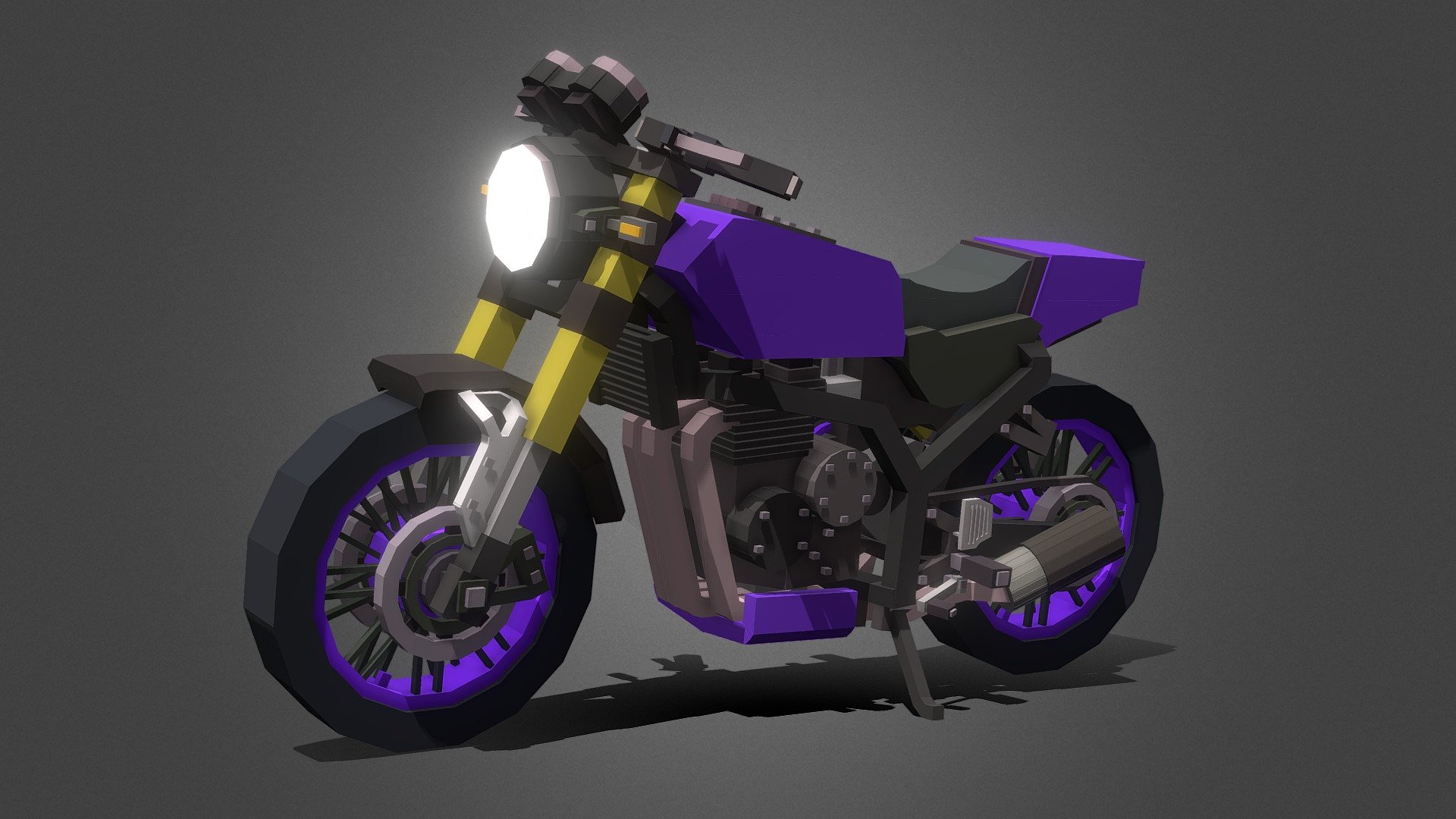 Kawasaki Z900RS 3d model