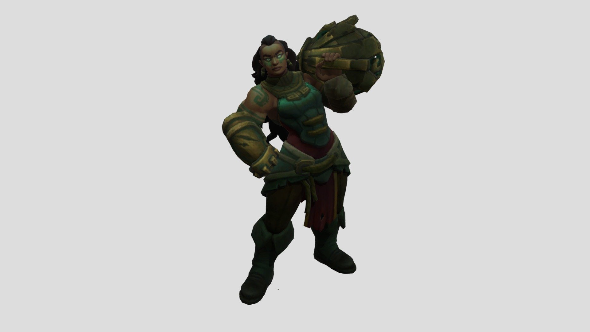 Illaoi (League of Legends character) 3d model