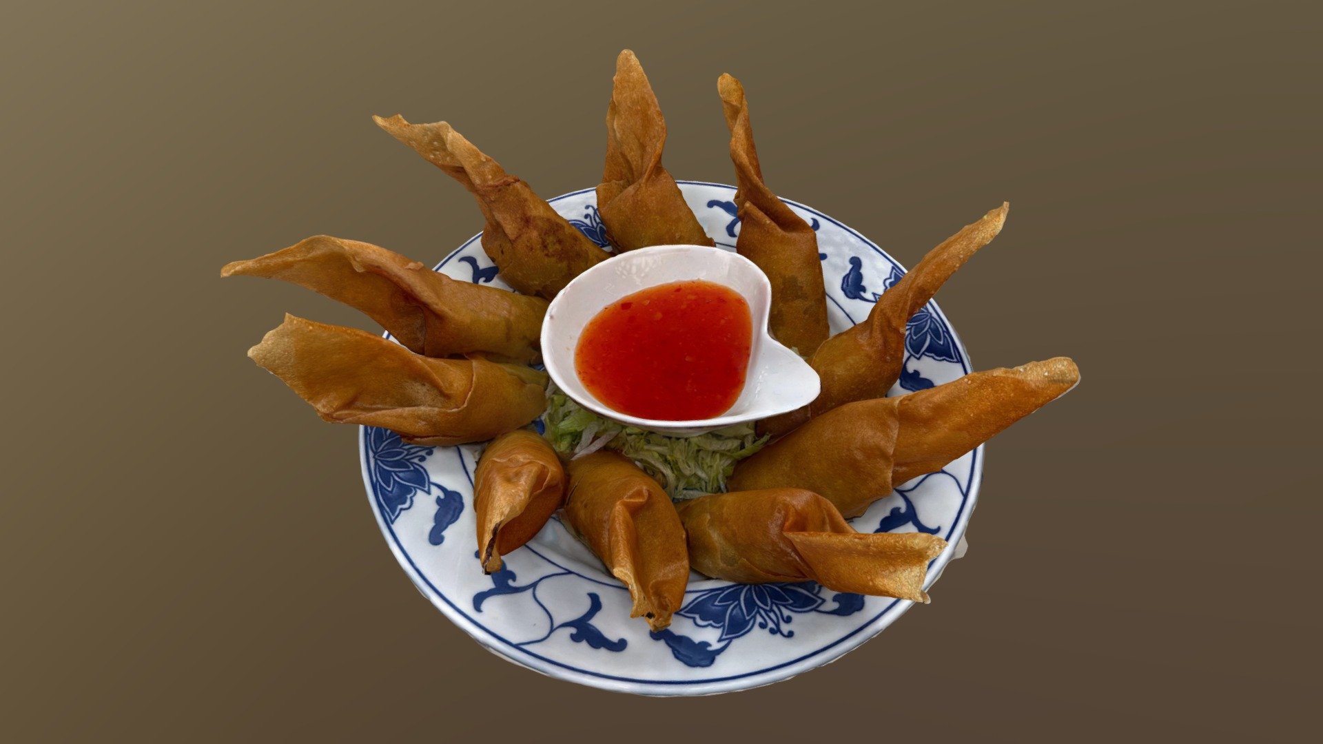 Emmas Vegetable Spring Rolls 3d model