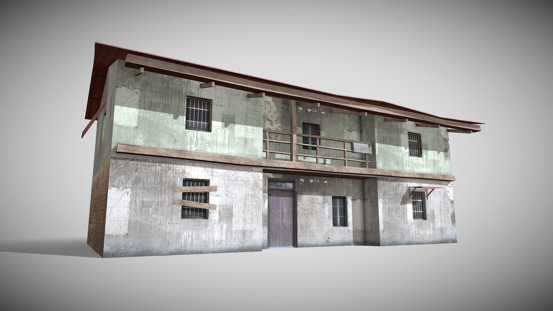 Slum X6 3d model