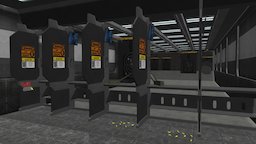 Shooting Range Sci-Fi area