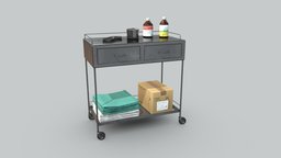 Medicines trolley