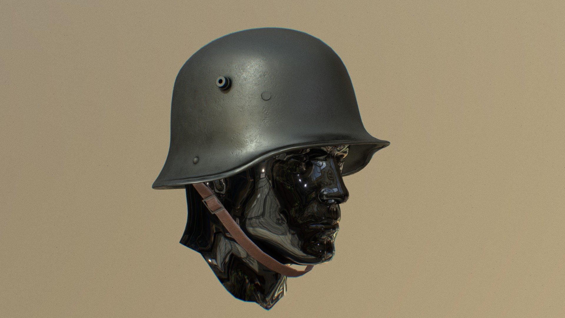 Stahlhelm M16 3d model