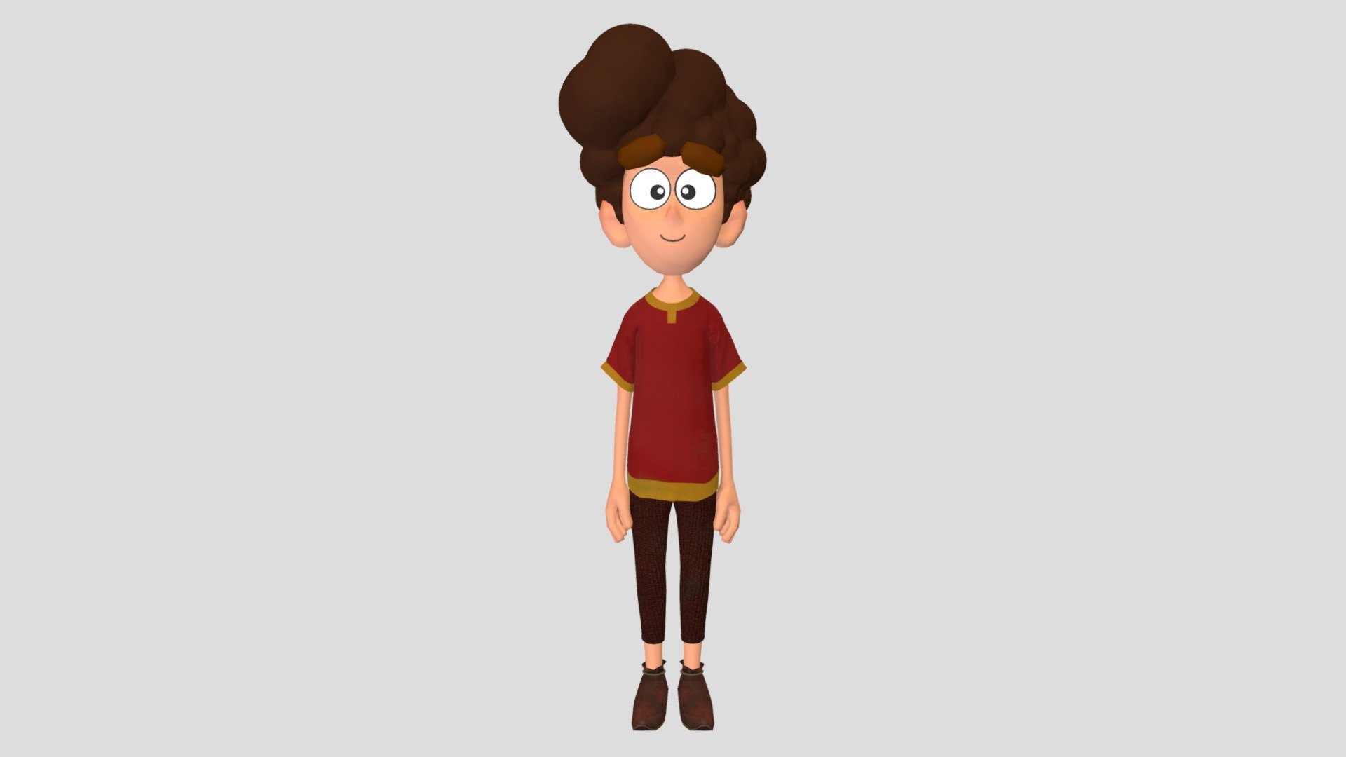 Young Boy 3d model