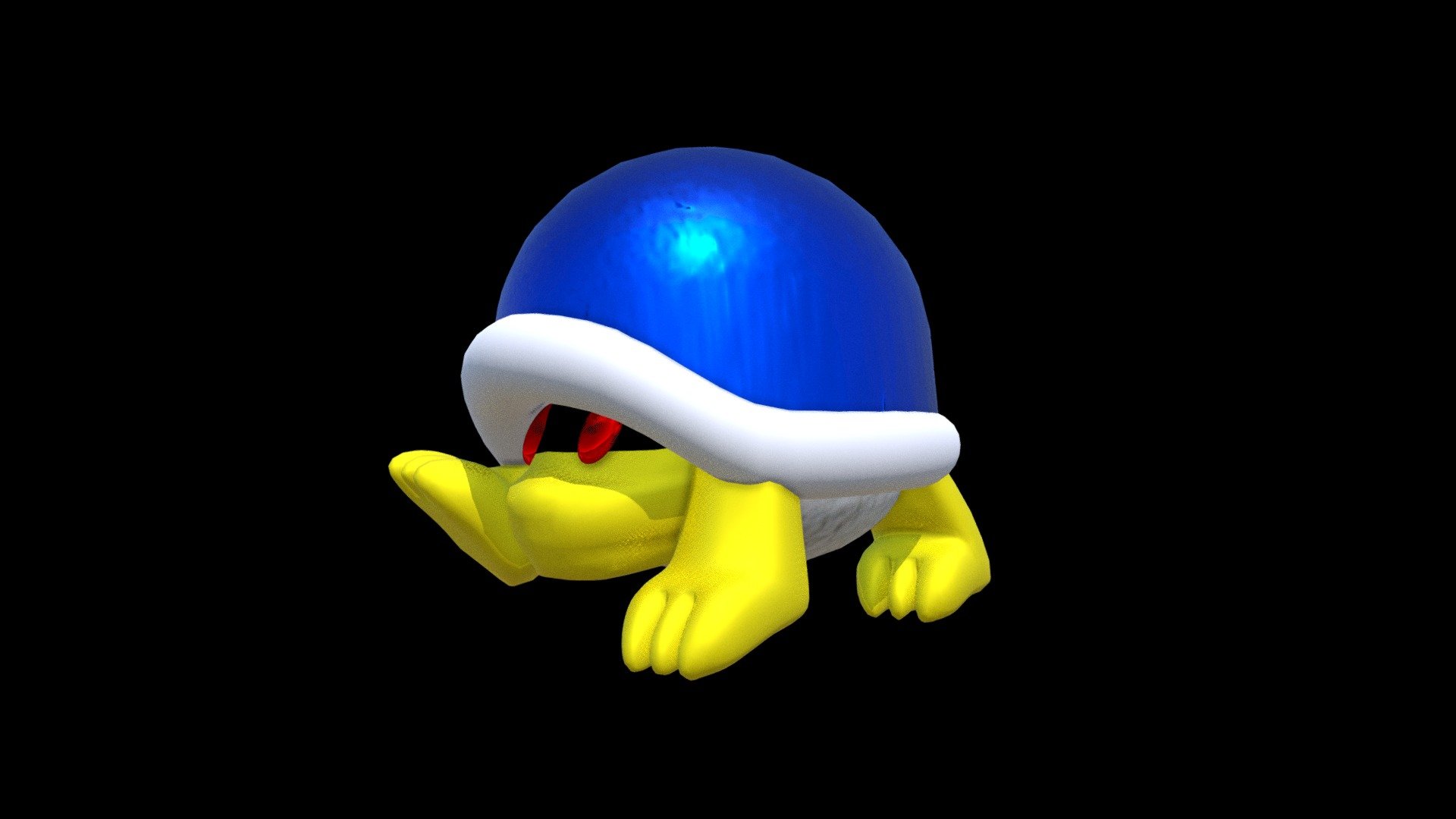 Buzzy Beetle (Super Mario Bros) 3d model