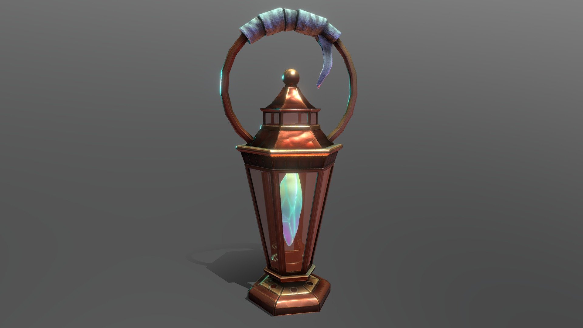 Crystal Lantern 3d model