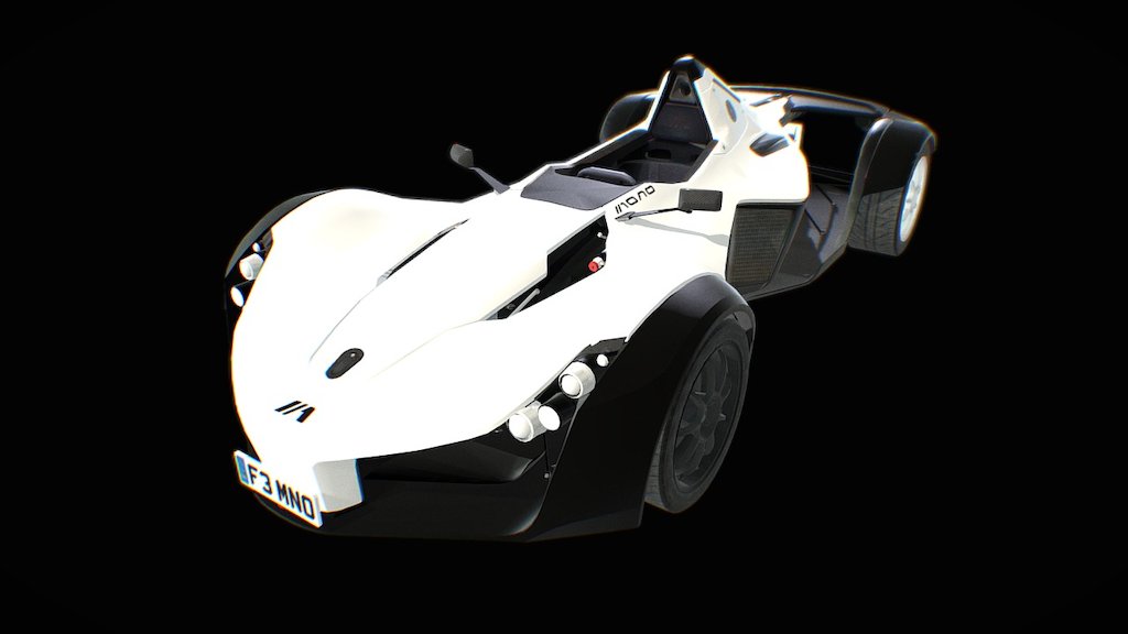 BAC MONO 3d model