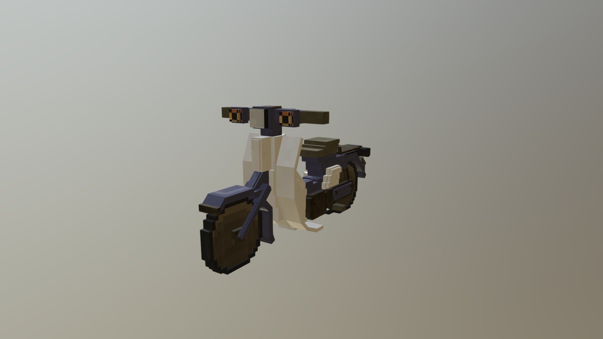 Honda Super Cub 3d model