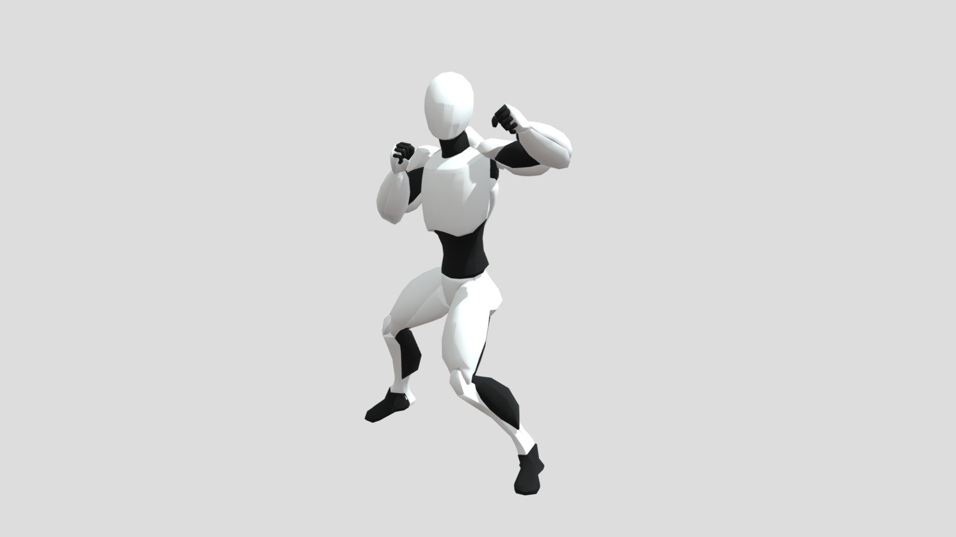 AA_ Boxing 3d model