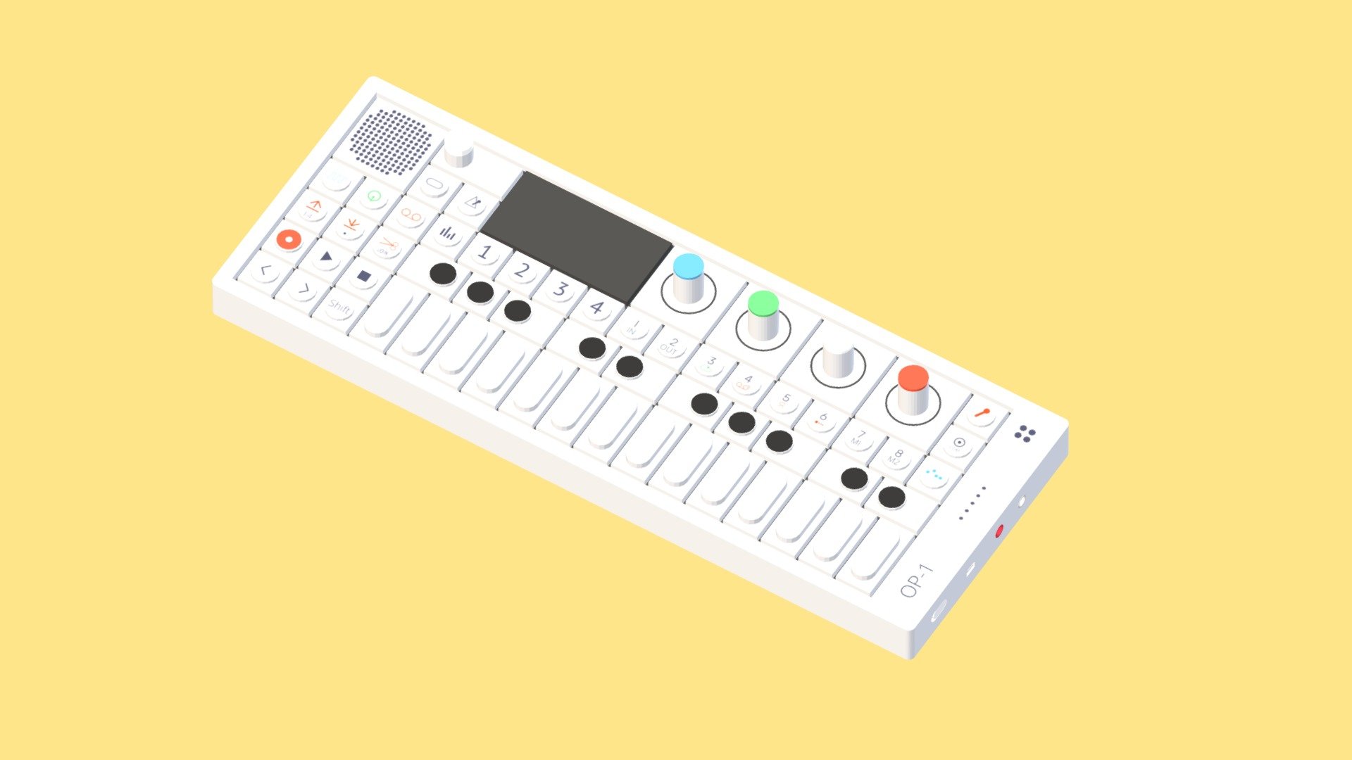 Teenage Engineering OP-1 3d model