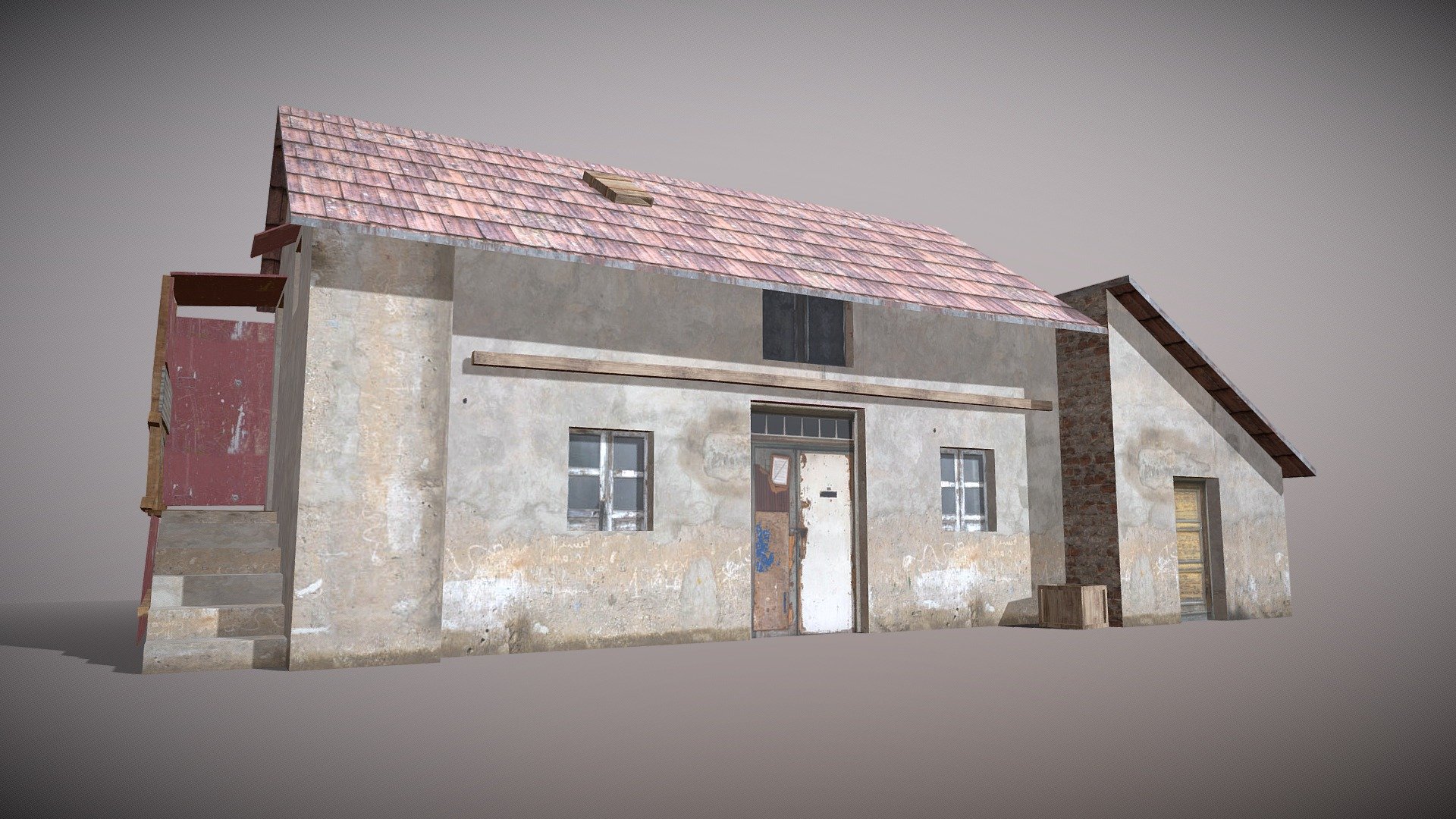 Slum x1 3d model