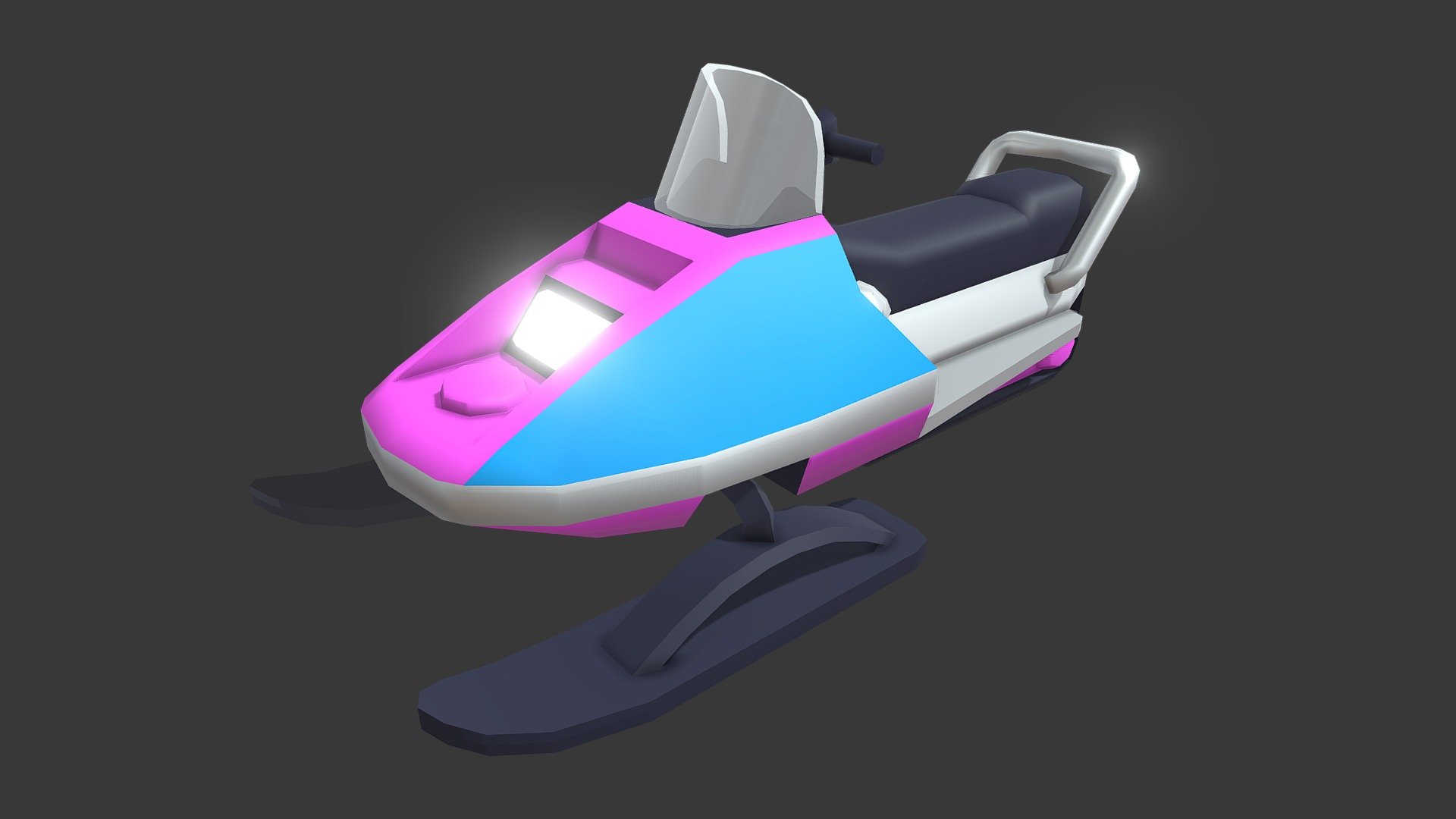 RoPets Snowmobile 3d model