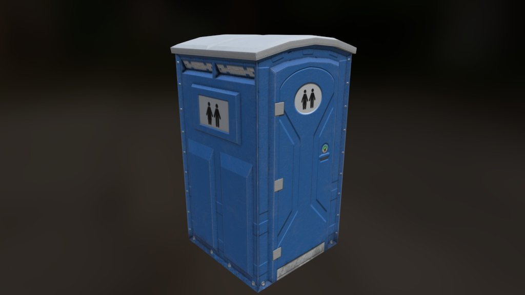 Toilet 3d model