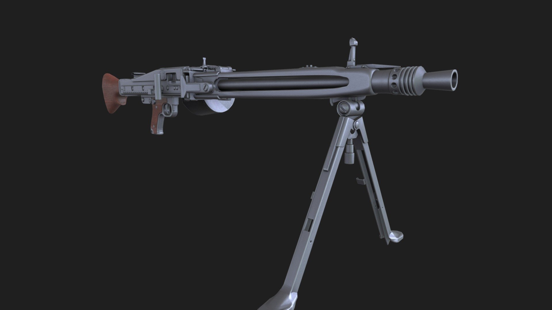 Maschinengewehr 42 3d model