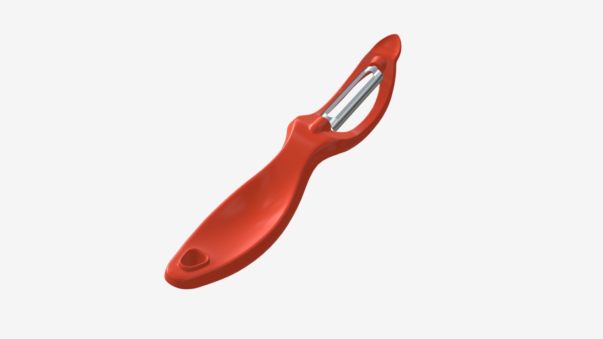 Potato peeler 02 3d model