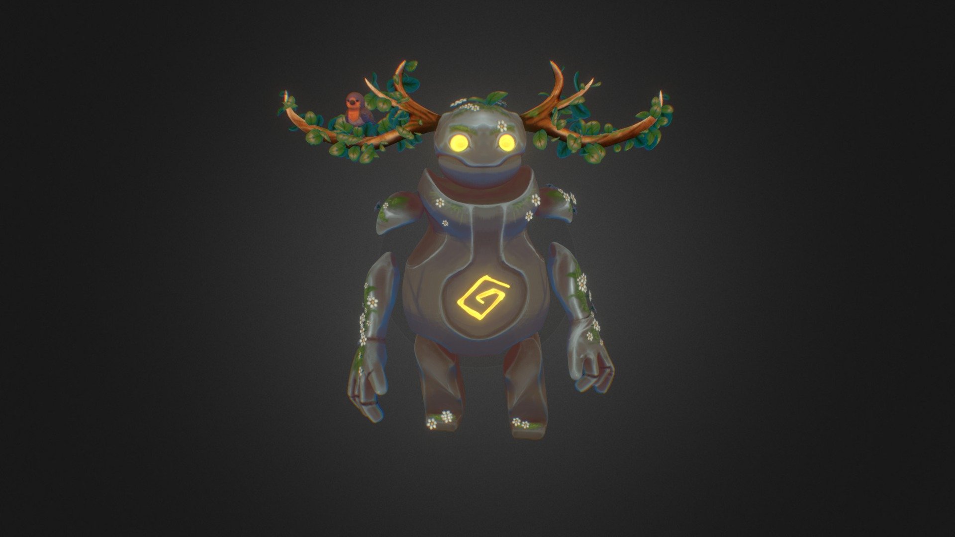 Forest Guardian 3d model