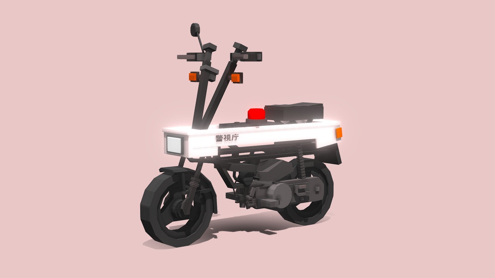 Honda Motocompo 3d model