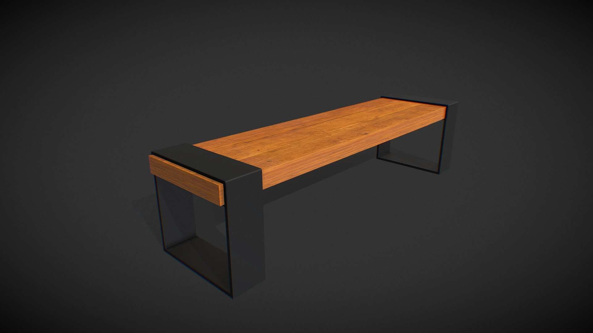 Bench V1 3d model