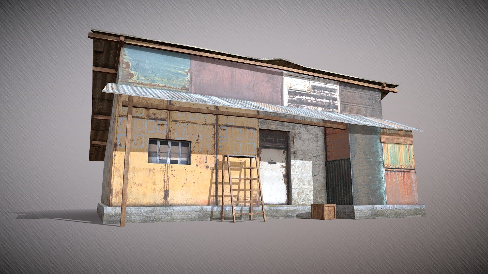 Slum X5 3d model