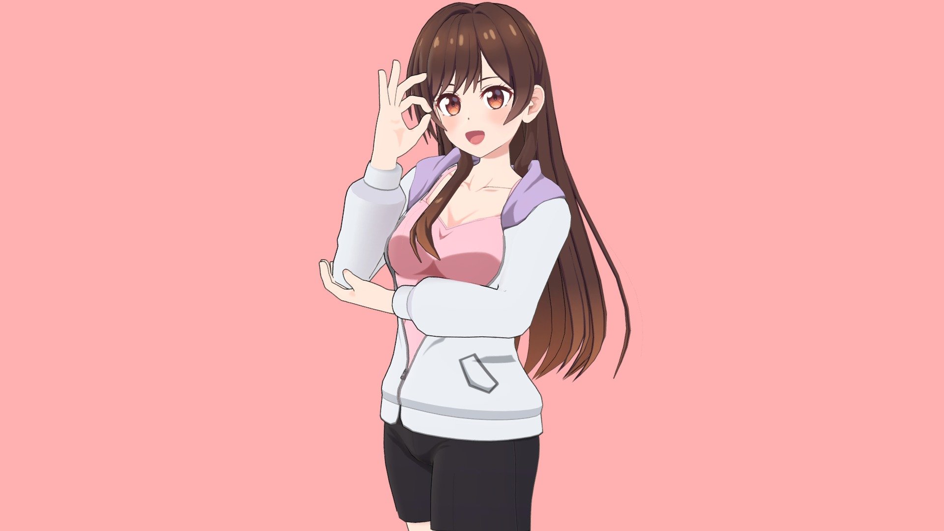 Chizuru Mizuhara (Rent-A-Girlfriend) 3d model