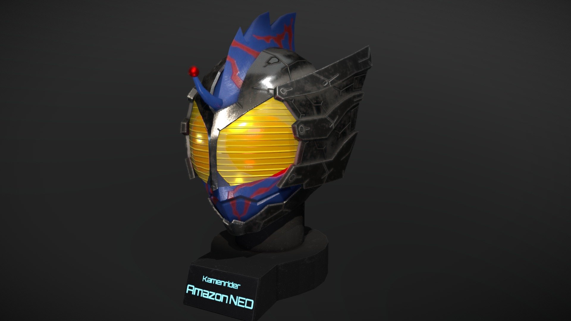 Kamen rider Amazon NEO 3d model