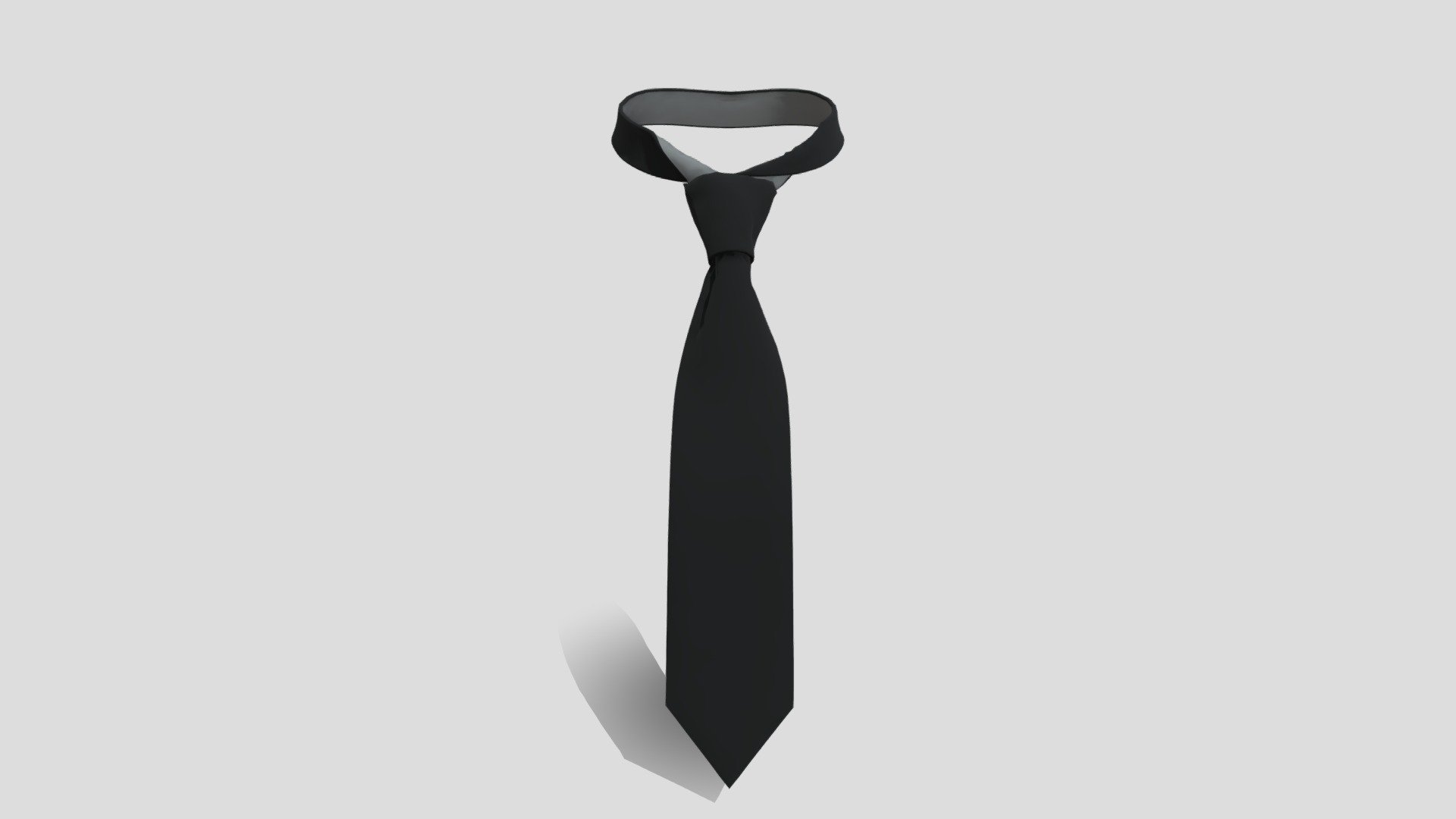 black tie 3d model