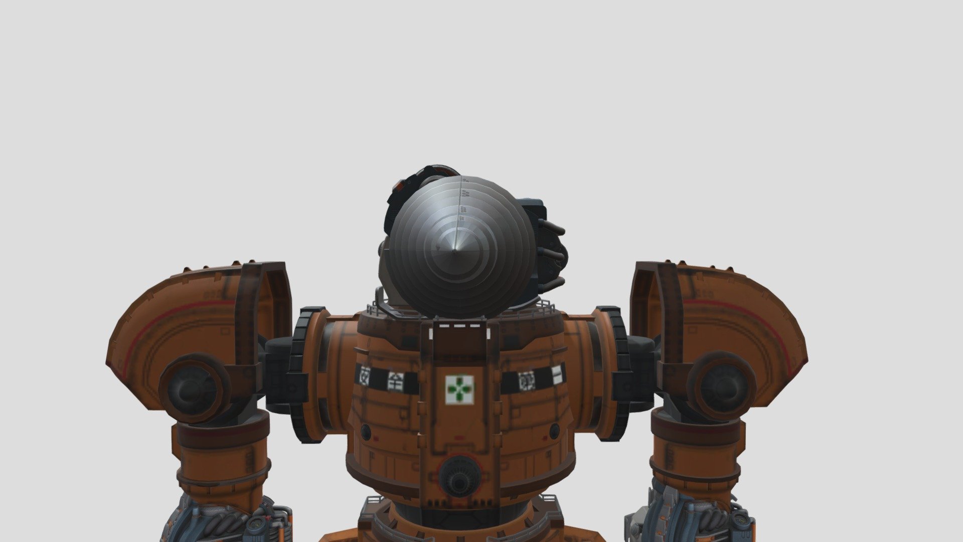 Titan Drill Man 3d model