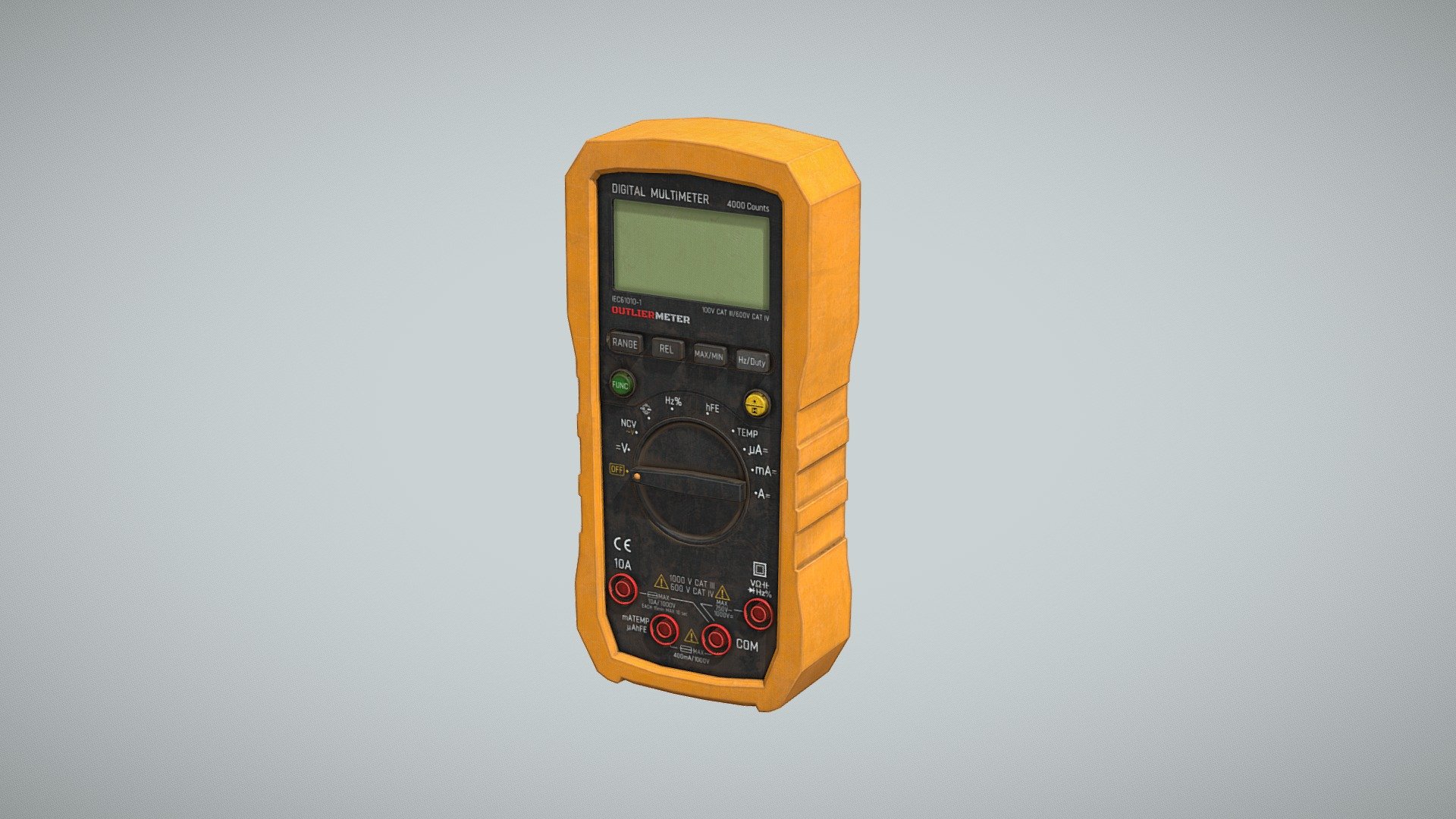 Digital Multimeter 3d model