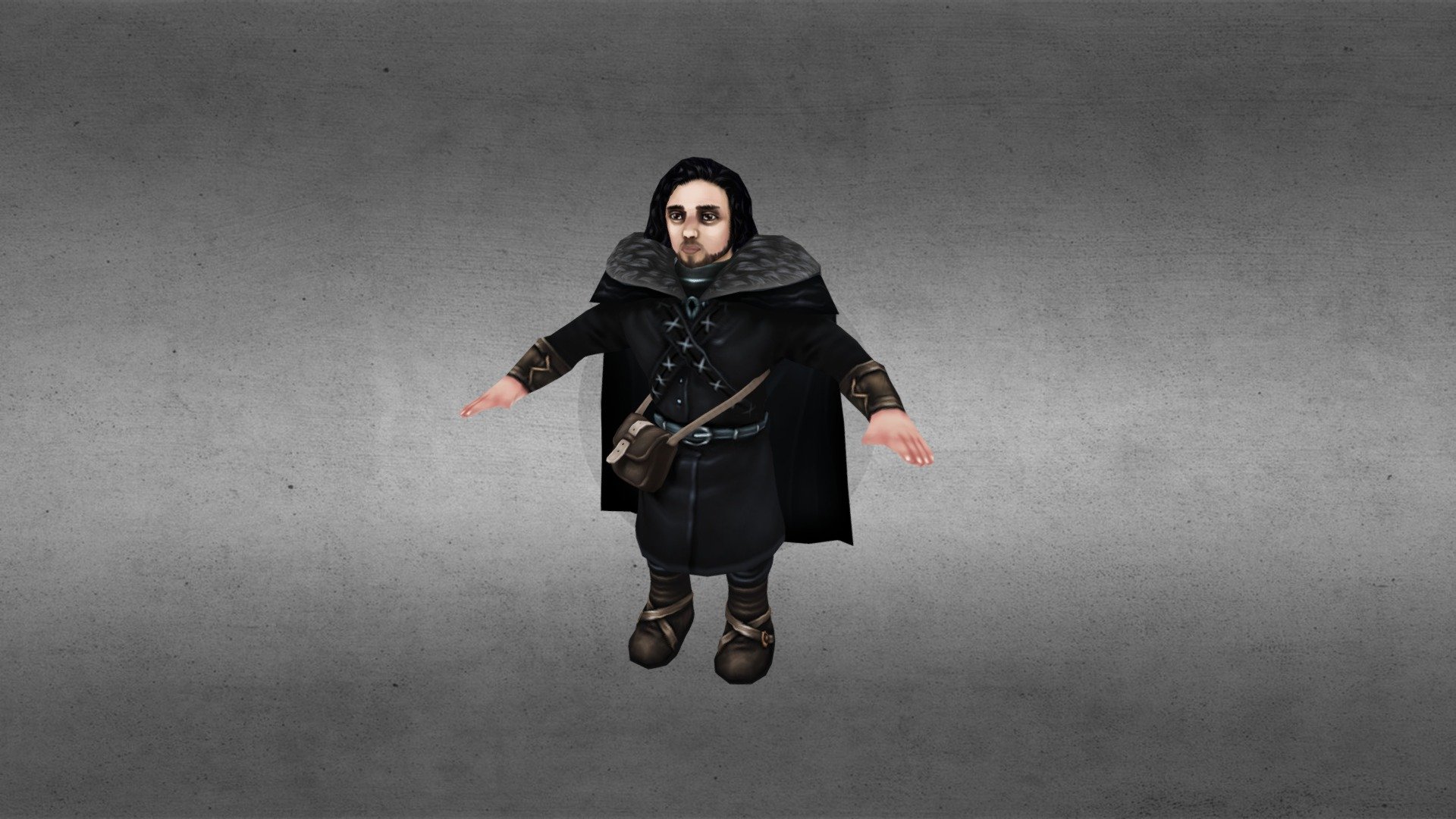 Jon Snow 3d model