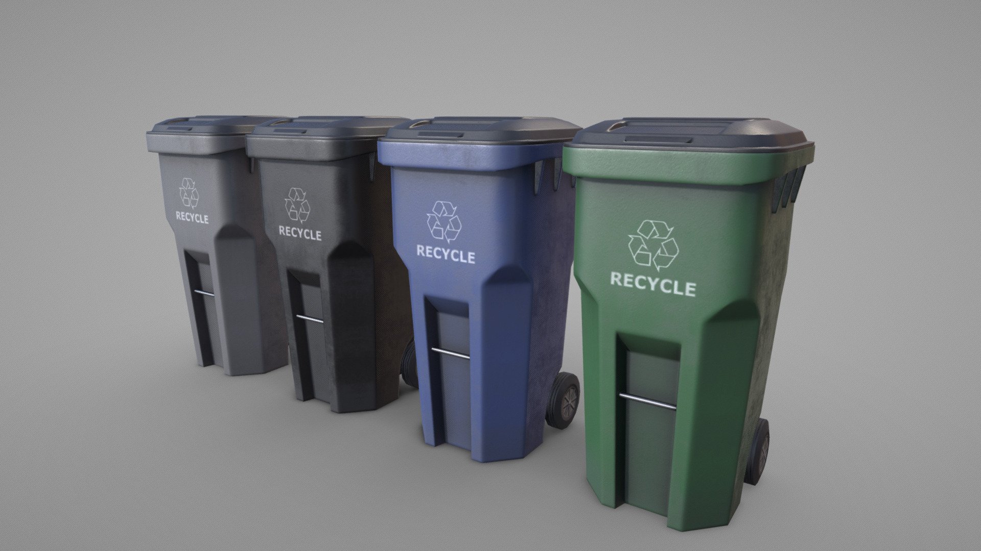 Trash Can 3d model