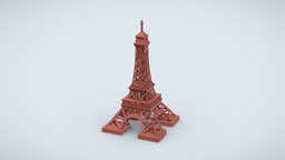 Eiffel tower 3D