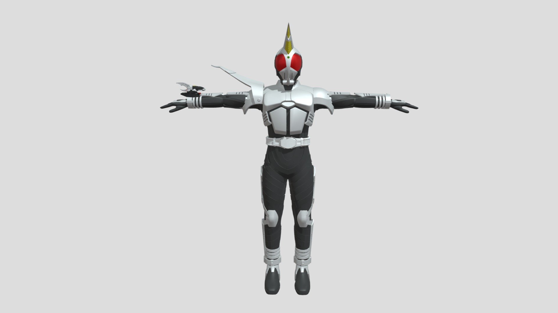 Kamen Rider Hercus 3d model