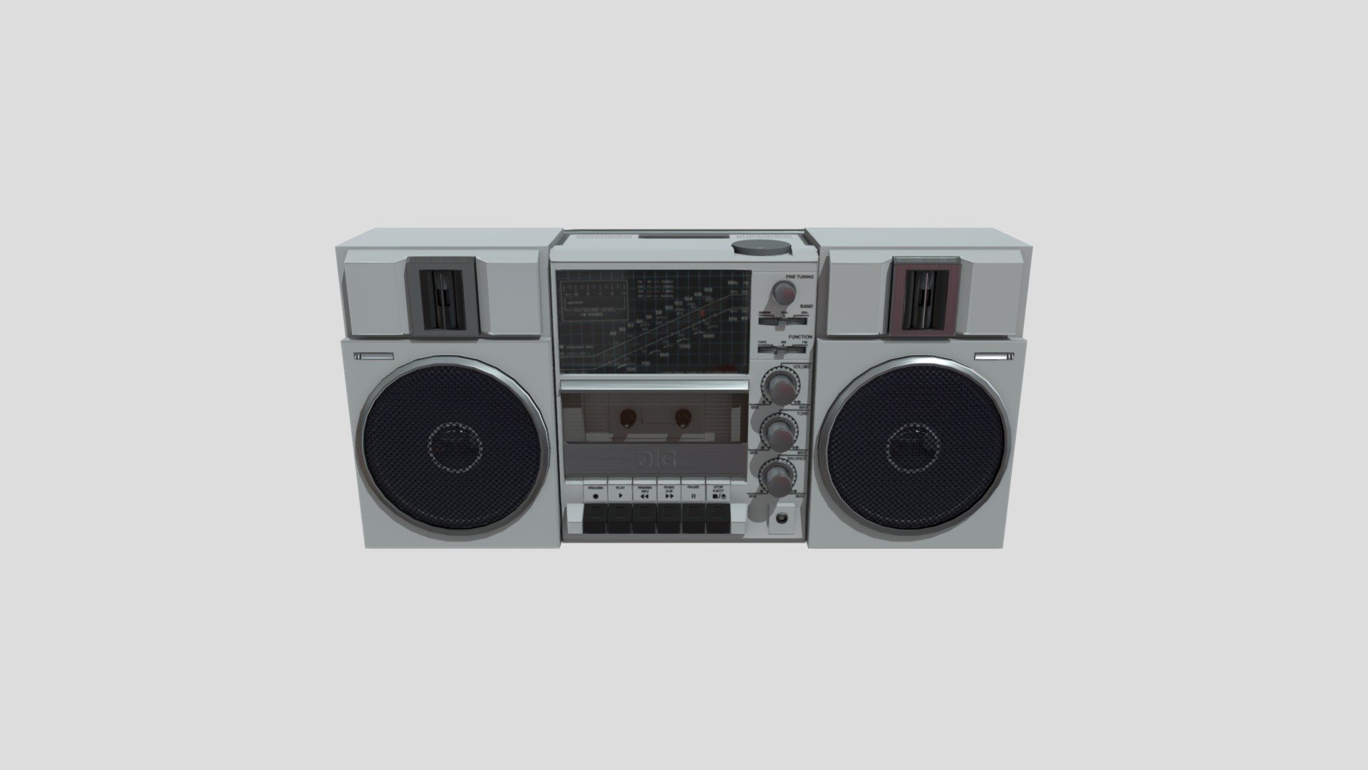 Boombox 3d model