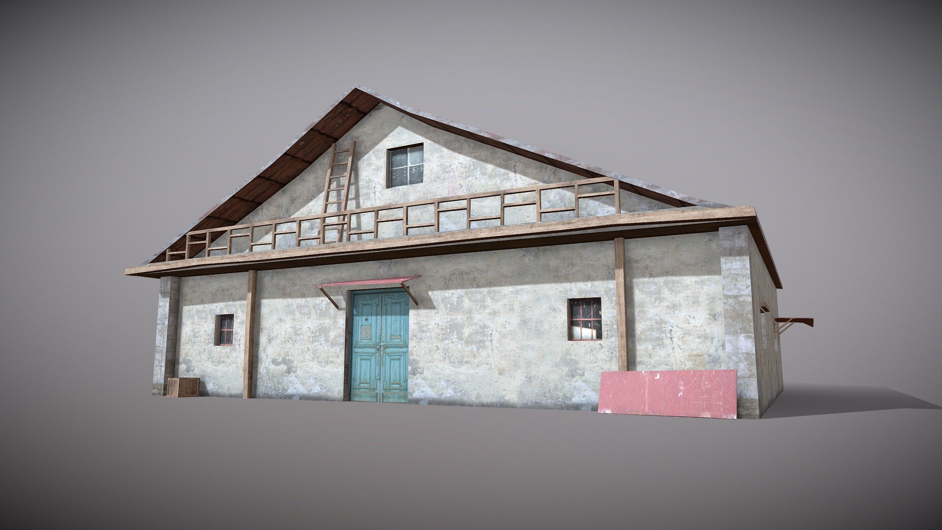 Slum X8 3d model