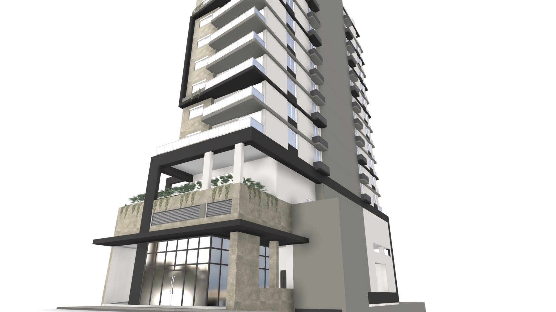 Atrium Residencial 3d model