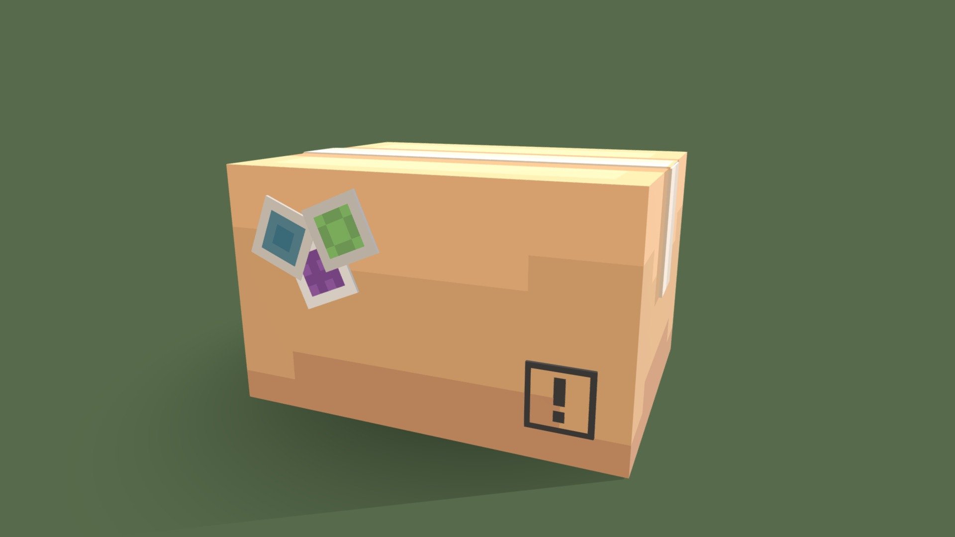 Box 3d model