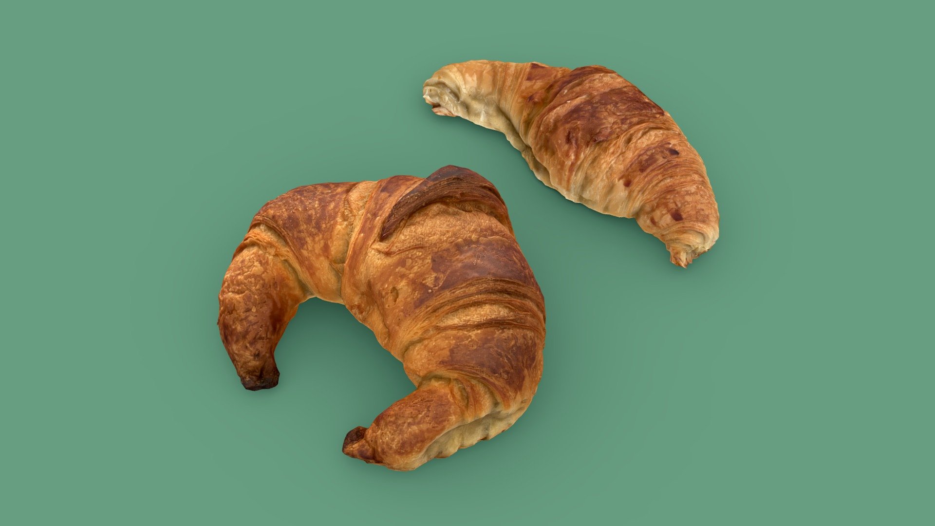 PACK — CROISSANTS 3d model