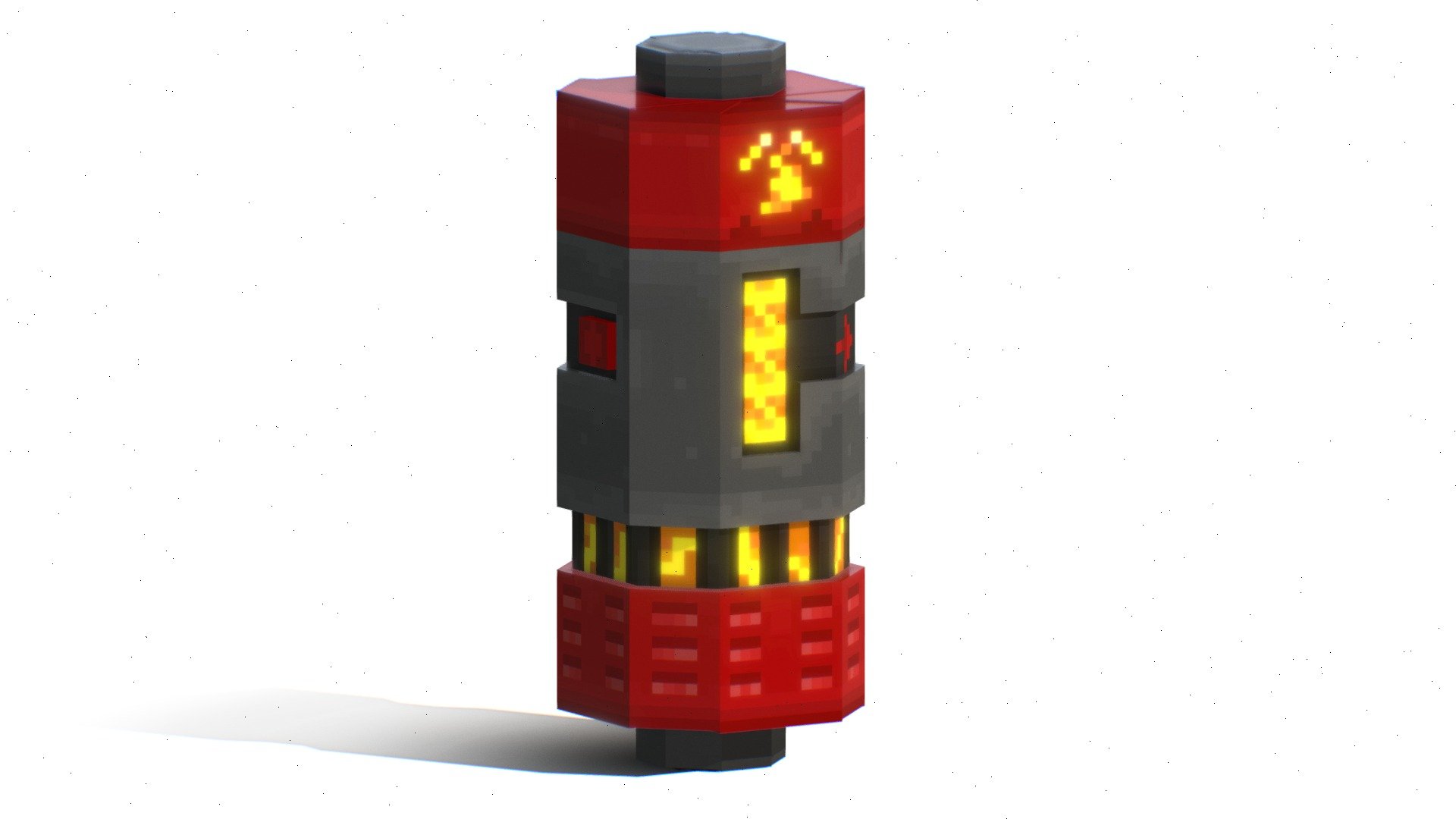 Thermite Grenade 3d model